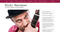 Desktop Screenshot of michimarchner.de